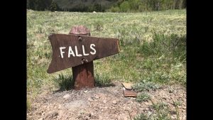 Falls Sign Colorado