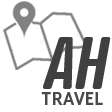 Adventure Hermit Travel Logo Transparent