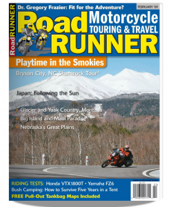 Out West with Dad Article February 2009 RoadRunnerCover