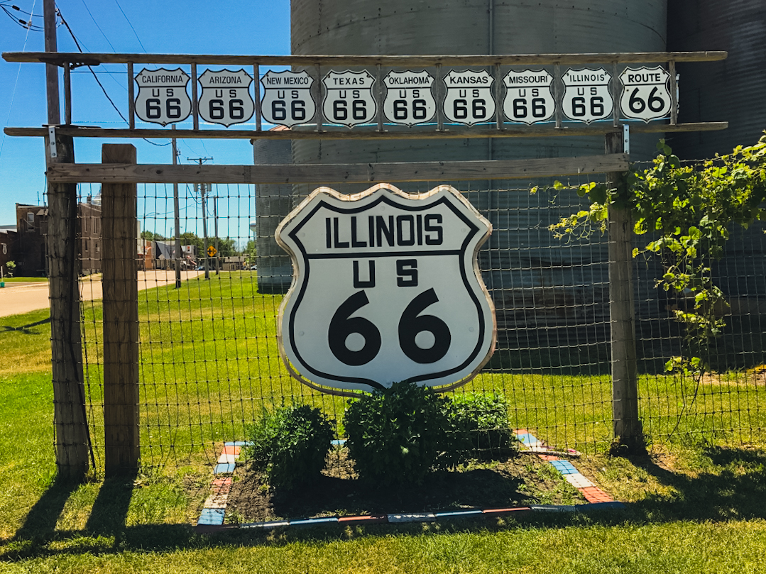 Illinois Route 66 List of Locations on Route